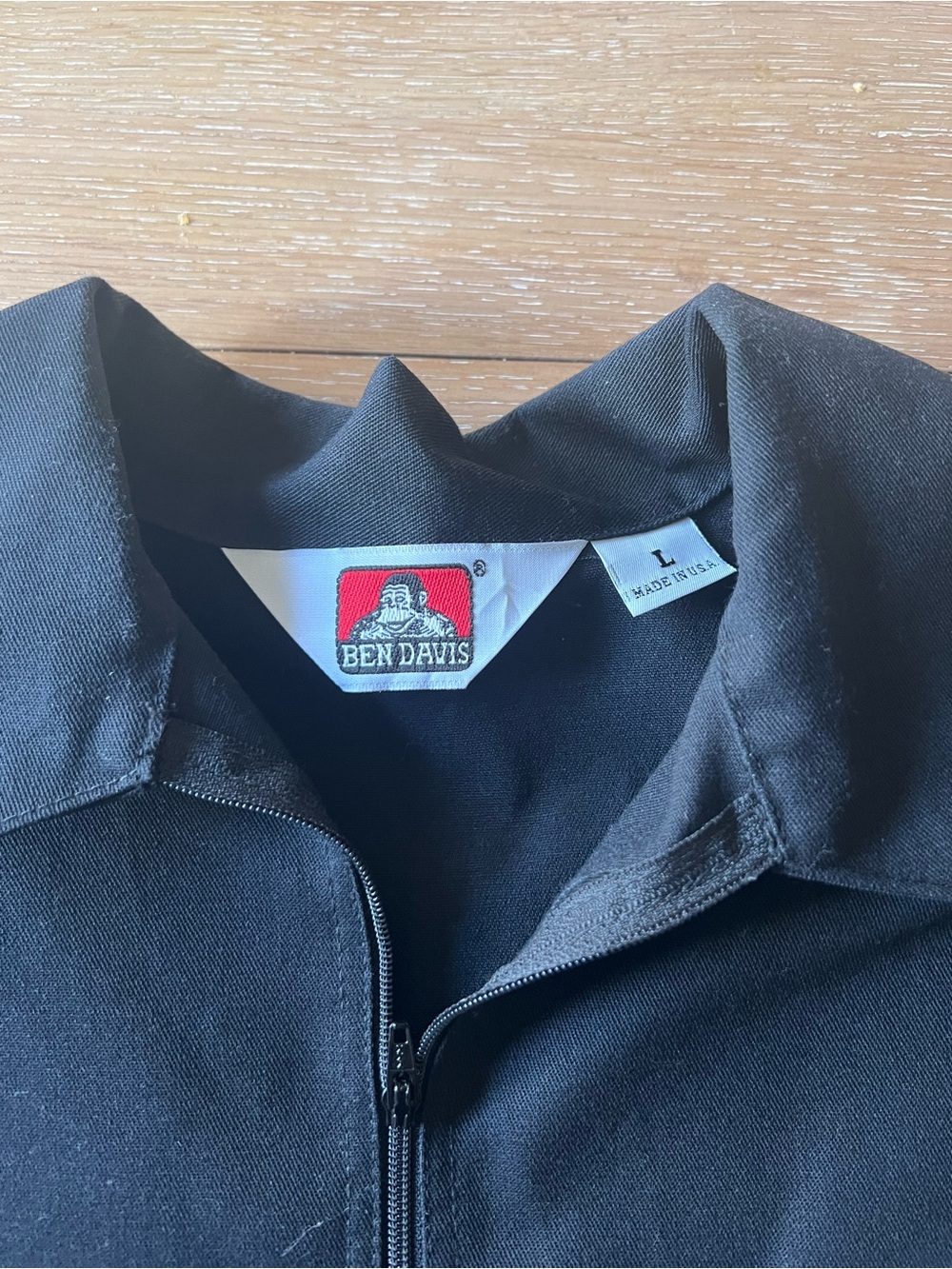 Ben Davis Black Collar Zip Jacket